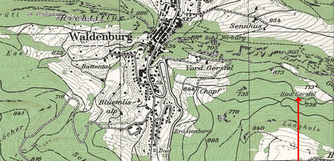 Karte-Forstrevier Waldenburg Karte-Forstrevier Waldenburg