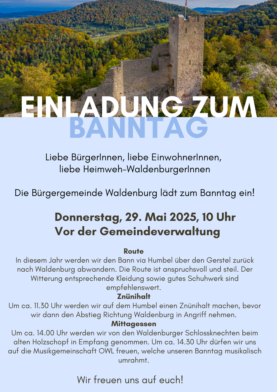 Einladung Fest Flyer Plakat