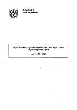 Reglement zur Begrenzung von Zusatzbeiträgen zu den Reglement als PDF herunterladen