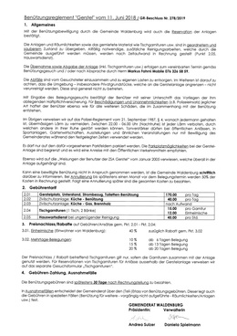 gerstel-weisung Weisungen