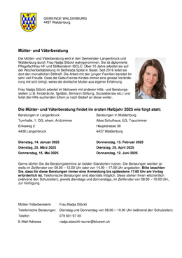 Merkblatt Daten MVB 1. Sem. 2025 Infoblatt