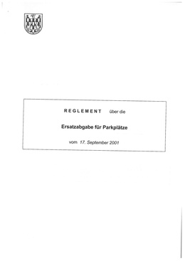 parkplatz Reglement als PDF herunterladen