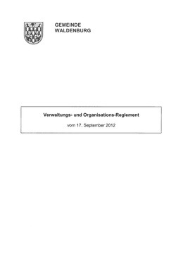 verwaltung Reglement als PDF herunterladen