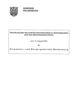 verordnung gemeindewahlen waldenburg Reglement als PDF herunterladen